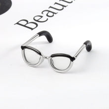 Load image into Gallery viewer, Enamel Adjustable Cute Glasses Ring Multiple Ring Trendy Bohemian Opening Ring Tail Ring Jewelry Accessories for Woman Girls
