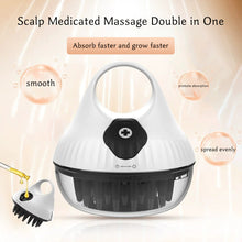 Load image into Gallery viewer, Liquid Medicine Scalp Applicator Hair Scalp Treatment Essential Care Oil Guiding Massage Comb Hair Care Pneumatic Pressing
