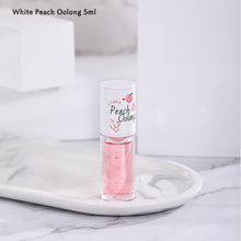 Load image into Gallery viewer, Kawaii Honey Peach Lip Oil Long Lasting Non-sticky Moisturizes Vitamin E Lip Tint Lip Plumper Lip Care Serum Lip Health Care
