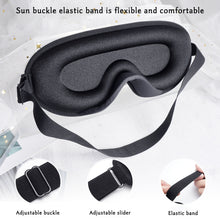 Load image into Gallery viewer, 3D Shading Breathable Sleep Eye Mask Blindfold Eyeshade Sleeping Mask Eye Patch Office Eye Mask Sleeping Aid Block Out Light
