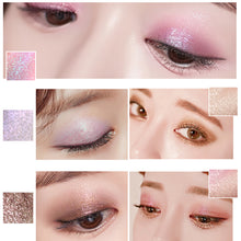 Load image into Gallery viewer, Mini Glitter Metallic Shiny Eyeshadow Liquid Eyeliner Portable Eye Liner Pen-Waterproof Makeup Pigment Pearlized Eyeshadow
