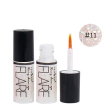 Load image into Gallery viewer, Mini Glitter Metallic Shiny Eyeshadow Liquid Eyeliner Portable Eye Liner Pen-Waterproof Makeup Pigment Pearlized Eyeshadow
