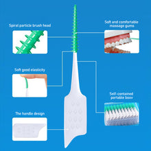 Load image into Gallery viewer, 150Pcs/set TPR Interdental Brushes Massage Gums Soft Dental Cleaning Brush Teeth Care Dental Floss Toothpicks Oral Tools
