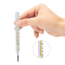 Load image into Gallery viewer, Body Temperature Measurement Thermometre Glass Mercury Thermometer Clinical Measurement Fever Temperature Meter
