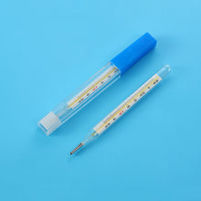 Load image into Gallery viewer, Body Temperature Measurement Thermometre Glass Mercury Thermometer Clinical Measurement Fever Temperature Meter
