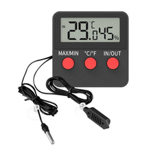 Load image into Gallery viewer, Reptile Tank Digital Temperature &amp; Humidity Meter LCD Thermometer Hygrometer Temp Humidity Monitor Meter For Egg Incubator Pet Keeping
