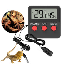 Load image into Gallery viewer, Reptile Tank Digital Temperature &amp; Humidity Meter LCD Thermometer Hygrometer Temp Humidity Monitor Meter For Egg Incubator Pet Keeping
