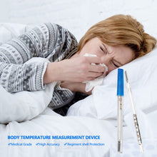 Load image into Gallery viewer, Body Temperature Measurement Thermometre Glass Mercury Thermometer Clinical Measurement Fever Temperature Meter
