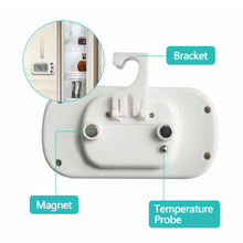 Load image into Gallery viewer, Fridge Thermometer Digital Thermometer for Freezer Waterproof Temperature Meter Detector Kitchen Thermometre Degree Centigrade Fahrenheit

