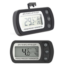 Load image into Gallery viewer, Fridge Thermometer Digital Thermometer for Freezer Waterproof Temperature Meter Detector Kitchen Thermometre Degree Centigrade Fahrenheit
