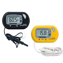 Load image into Gallery viewer, Aquarium Fish Tank Digital Thermometer Reptile Tank Temperature Meter Waterproof LCD Thermometer for Tortoise Pet Keeping
