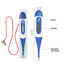 Load image into Gallery viewer, Digital Animal Thermometer Farm Pig Cow Sheep Thermometer Animals Electronic Thermometer Tools Veterinary Supplies
