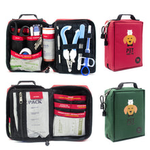 Load image into Gallery viewer, 160pcs/set Mini Pet First Aid Kit Survival kit Military Dog Emergency Rescue Tactical Medical Bag Set First Aid Bag Medicine Organizer
