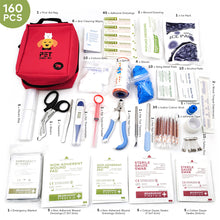 Load image into Gallery viewer, 160pcs/set Mini Pet First Aid Kit Survival kit Military Dog Emergency Rescue Tactical Medical Bag Set First Aid Bag Medicine Organizer
