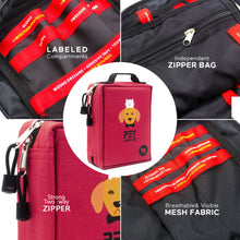 Load image into Gallery viewer, 160pcs/set Mini Pet First Aid Kit Survival kit Military Dog Emergency Rescue Tactical Medical Bag Set First Aid Bag Medicine Organizer

