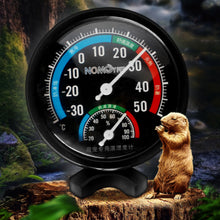 Load image into Gallery viewer, Reptile Tank Temperature &amp; Humidity Meter Battery Free Thermometer Hygrometer Temp Humidity Monitor Meter for Lizard Tortoise Fish Keeping
