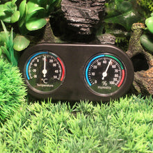 Load image into Gallery viewer, Reptile Tank Temperature &amp; Humidity Meter Battery Free Thermometer Hygrometer Temp Humidity Monitor Meter for Lizard Tortoise Fish Keeping
