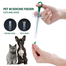 Load image into Gallery viewer, Pet Dog Cat Puppy Pill Dispenser Feeding Kit Given Medicine Control Rods Home Universal Pet Medicine Feeder Push Dispenser
