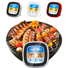 Load image into Gallery viewer, Digital Meat Thermometer for Cooking LCD Touchscreen Food Thermometer Kitchen Timer with Backlight BBQ Oven Cooking Thermometer
