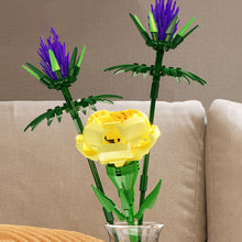 Load image into Gallery viewer, Flower Bouquet Building Blocks Bricks 3D Model Toy Home Decoration Floral Plant Rose Flower Sunflower Assembly Brick Girl Toy Child Gift
