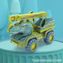 Load image into Gallery viewer, Children Dinosaur Engineering Car Toys Kids Large Size Transport Excavator Vehicles Carrier Truck Toy Pull Back Vehicle Gifts
