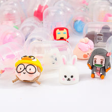 Load image into Gallery viewer, 10pcs 32mm Capsule Fingurine Cute Mixed Cartoon Anime Doll Capsule Station Machines Balls Toys Gifts
