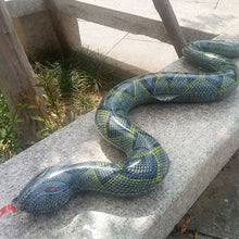 Load image into Gallery viewer, Inflatable Simulated Snake Balloon Party Trick Games Toys Python Props Hollween Garden Lawn Trick Props
