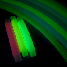 Load image into Gallery viewer, Luminous Pop Tubes Fidget Toy Stress Relieve Toys Children Autism Stress Relieve Plastic Bellows Kids Squeeze Toy Gifts
