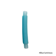 Load image into Gallery viewer, Luminous Pop Tubes Fidget Toy Stress Relieve Toys Children Autism Stress Relieve Plastic Bellows Kids Squeeze Toy Gifts
