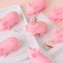 Load image into Gallery viewer, Squeeze Pig Toy Stress Relieve Fidget Toys Soft Cute Piggy Shape Gift Toy
