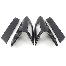 Load image into Gallery viewer, 4Pcs/Set Rear Back Lamp Tail Light Cover Trim Carbon Fiber Silver for Toyota CHR C-HR 2016-2018
