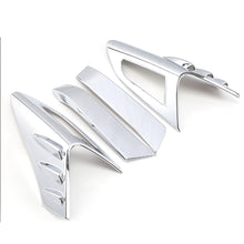 Load image into Gallery viewer, 4Pcs/Set Rear Back Lamp Tail Light Cover Trim Carbon Fiber Silver for Toyota CHR C-HR 2016-2018
