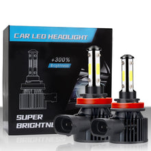 Load image into Gallery viewer, 2Pcs Car 360 Degree LED H7 H11 LED Bulb H1 H4 H8 H9 9005 HB3 9006 HB4 Auto Headlight Bulb Fog Light 12V 14000LM
