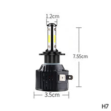 Load image into Gallery viewer, 2Pcs Car 360 Degree LED H7 H11 LED Bulb H1 H4 H8 H9 9005 HB3 9006 HB4 Auto Headlight Bulb Fog Light 12V 14000LM
