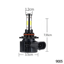 Load image into Gallery viewer, 2Pcs Car 360 Degree LED H7 H11 LED Bulb H1 H4 H8 H9 9005 HB3 9006 HB4 Auto Headlight Bulb Fog Light 12V 14000LM
