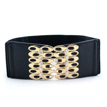 Load image into Gallery viewer, Women Elastic Waist Belt Versatile Elastic Decorative Wide Belt Dress Skirt Waist Elastic Belts
