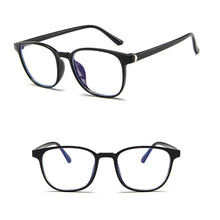 Load image into Gallery viewer, Retro Flat Glasses Fashion Comfortable Lightweight Frame Anti-Blue Light Glasses Transparent Glasses
