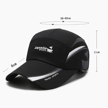 Load image into Gallery viewer, Quick-drying Baseball Cap Casual Peaked Cap Gauze Stitching Cap Women Men Cotton Adjustable Cap
