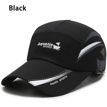 Load image into Gallery viewer, Quick-drying Baseball Cap Casual Peaked Cap Gauze Stitching Cap Women Men Cotton Adjustable Cap
