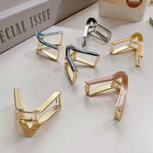 Load image into Gallery viewer, Retro Girl Triangle Clip Small Delicate Hair Clip Cute Temperament Hair Clip Hair Accessories
