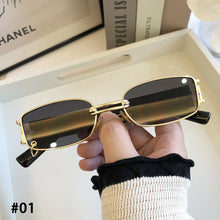 Load image into Gallery viewer, Women Sunglasses Square Sunglasses Fashion Trend Metal Sunglasses Shades Eyeglasses
