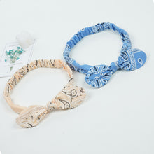 Load image into Gallery viewer, Women Hairband Bunny Ears Knotted Elastic Hairband Cute Headband Multicolor Hair Hoop Hair Accessories

