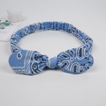Load image into Gallery viewer, Women Hairband Bunny Ears Knotted Elastic Hairband Cute Headband Multicolor Hair Hoop Hair Accessories
