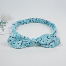 Load image into Gallery viewer, Women Hairband Bunny Ears Knotted Elastic Hairband Cute Headband Multicolor Hair Hoop Hair Accessories
