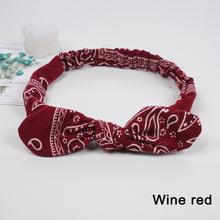 Load image into Gallery viewer, Women Hairband Bunny Ears Knotted Elastic Hairband Cute Headband Multicolor Hair Hoop Hair Accessories
