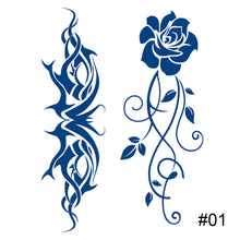 Load image into Gallery viewer, Herbal Tattoo Stickers Waterproof Long Lasting Tattoo Stickers Body Art Tattoo Fake Tattoo Sticker For Women Men
