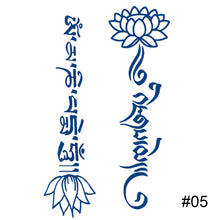 Load image into Gallery viewer, Herbal Tattoo Stickers Waterproof Long Lasting Tattoo Stickers Body Art Tattoo Fake Tattoo Sticker For Women Men
