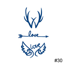 Load image into Gallery viewer, Herbal Tattoo Stickers Waterproof Long Lasting Tattoo Stickers Body Art Tattoo Fake Tattoo Sticker For Women Men
