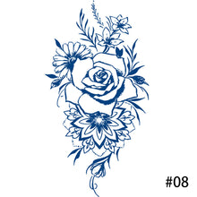Load image into Gallery viewer, Herbal Tattoo Sticker Plant Semi Permanent Waterproof Tattoo Sticker Body Art Tattoo Sticker For Women Men
