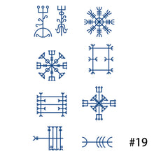 Load image into Gallery viewer, Herbal Tattoo Sticker Plant Semi Permanent Waterproof Tattoo Sticker Body Art Tattoo Sticker For Women Men
